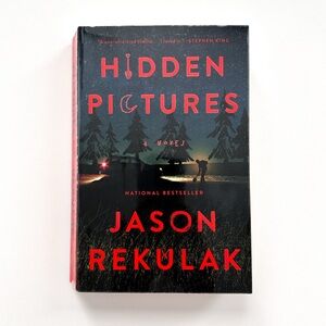 Hidden Pictures by Jason Rekulak - Red and Black Cover